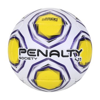 Bola Futebol Society Penalty S11 R2 - Royal/Amarelo/Branco