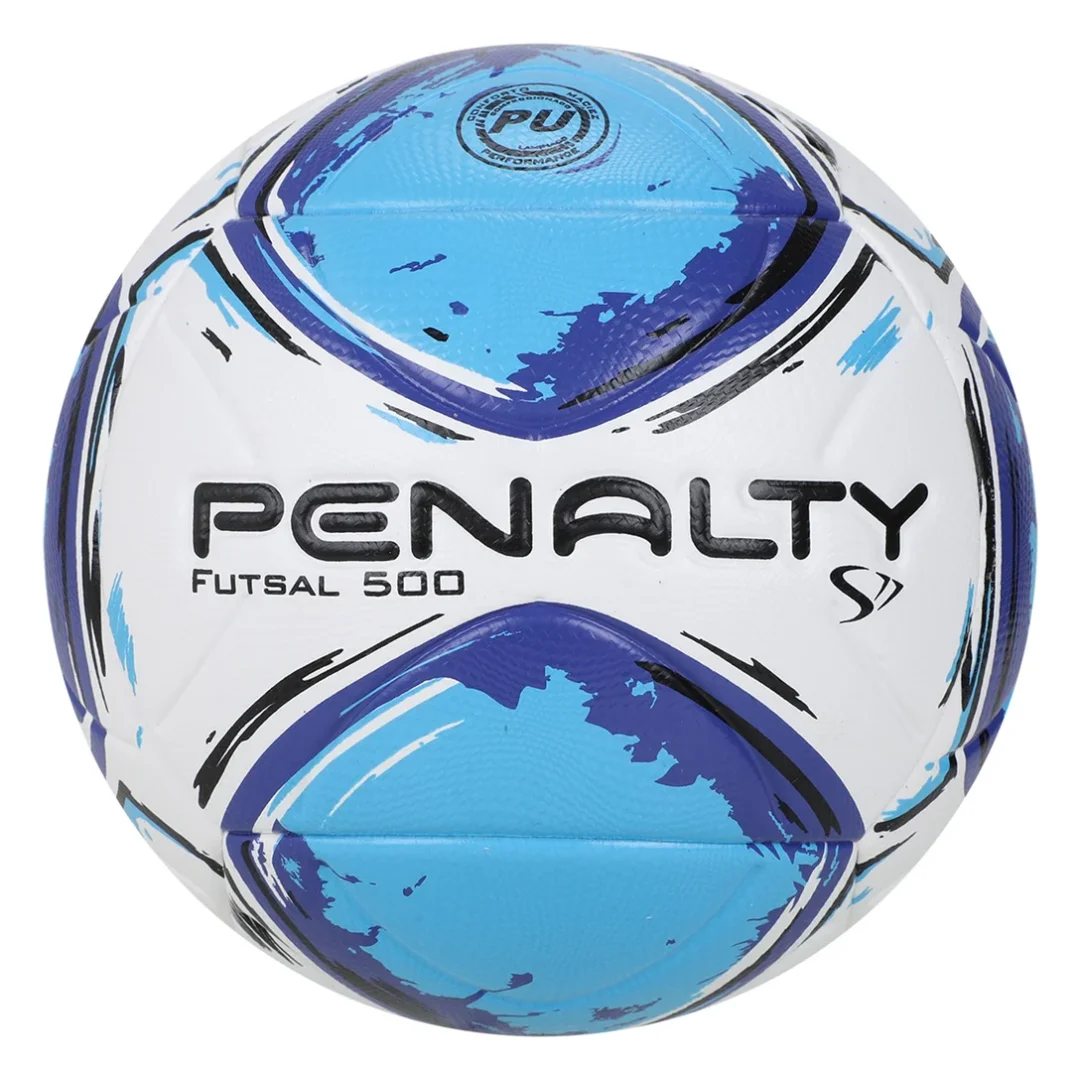 Bola Futsal Penalty S11 R2 XXIV - Branco+Azul