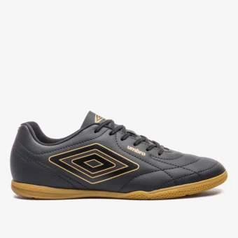 Chuteira Futsal umbro Class Footballer - Preto Dourado