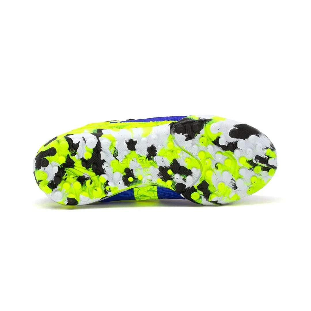 Chuteira Society Penalty Rx Locker Y-3 kids - Azul/amarelo/Branco - Imagem 3