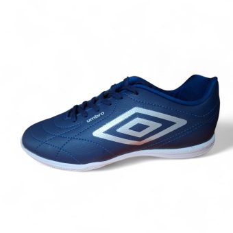 Chuteira Umbro Futsal Class Footballer - Marinho/Cinza
